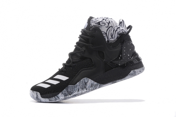 Adidas Derrick Rose VII 7 Bhm Noir Blanc