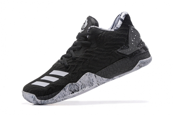 Adidas Derrick Rose VII 7 Low Bhm Noir Blanc