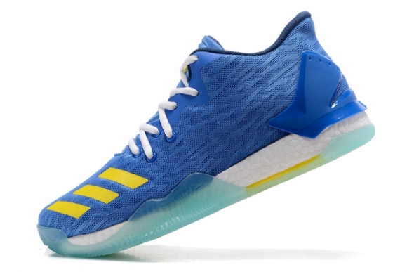 Adidas Derrick Rose VII 7 Low Bleu Jaune