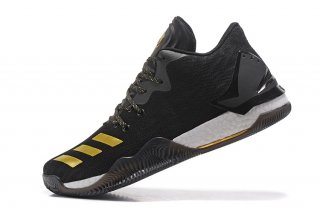 Adidas Derrick Rose VII 7 Low Noir Or