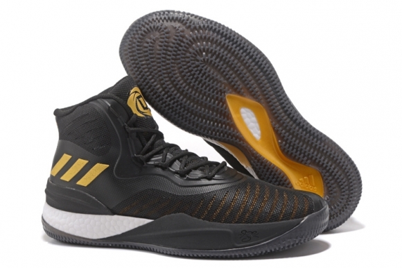 Adidas Derrick Rose VIII 8 Noir Or (cq1618)