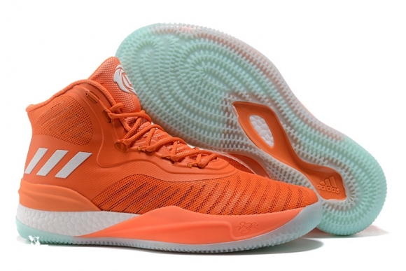 Adidas Derrick Rose VIII 8 Orange Blanc