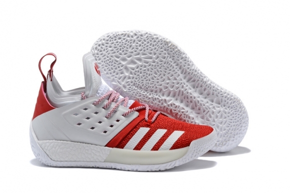 Adidas Harden Vol. 2 Blanc Rouge Blanc (aq0400)