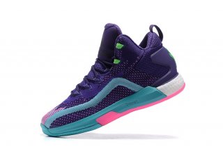 Adidas John Wall 2 Boost Primeknit "All Star" Pourpre Bleu Rose (d70028)