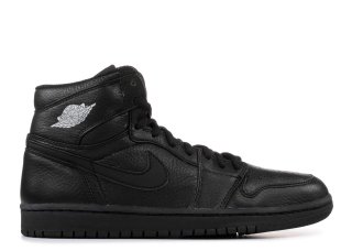 Air Jordan 1 (2001 Addition) Noir Métallique Argent (136060-002)