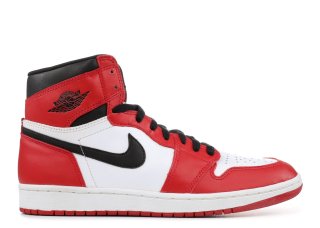 Air Jordan 1 Blanc Rouge Noir (130207-101)