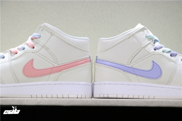 Air Jordan 1 "Candy" Gris Menthe Pourpre