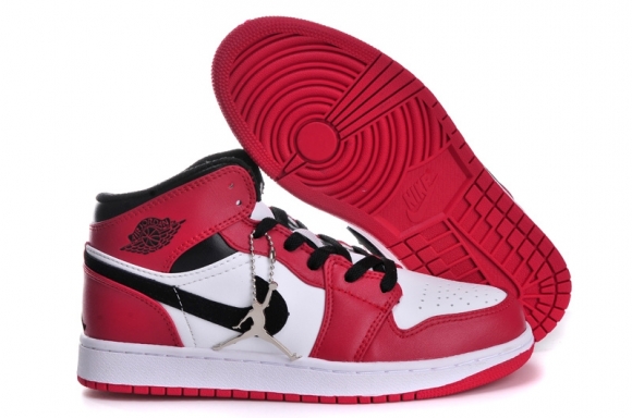 Air Jordan 1 "Chicago" Blanc Rouge Noir