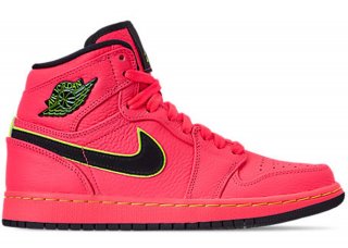 Air Jordan 1 Enfant Retro High Rouge (aq9131-600)
