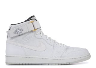 Air Jordan 1 High Strap "Just Don Bhm" Blanc Noir (540847-847)