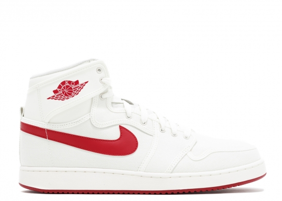 Air Jordan 1 Ko High Og "Sail Ajko" Blanc Rouge (638471-102)