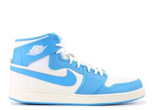 Air Jordan 1 Ko High "Unc" Blanc Bleu (638471-107)