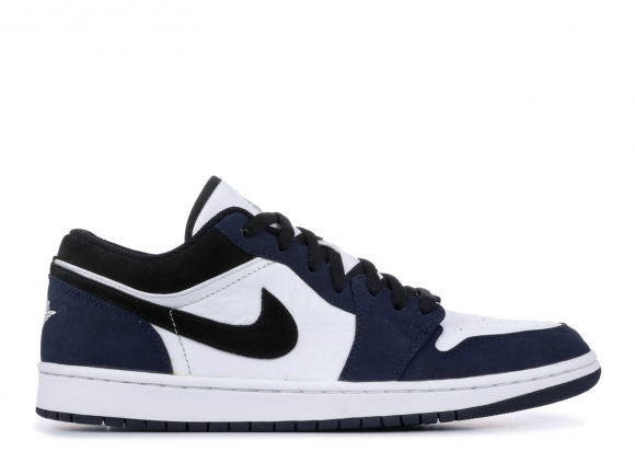 Air Jordan 1 Low Retro Blanc Noir (309192-101)