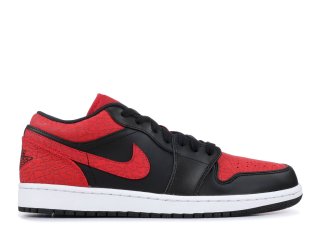 Air Jordan 1 Low Rouge Noir (553558-013)