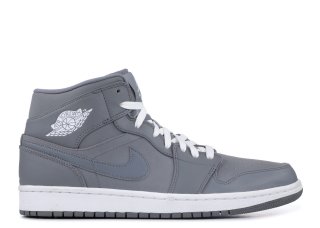 Air Jordan 1 Mid Gris (554724-014)