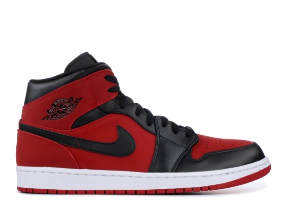 Air Jordan 1 Mid "Gym Red" Rouge Noir (554724-610)