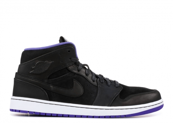 Air Jordan 1 Mid Nouveau Noir (629151-018)