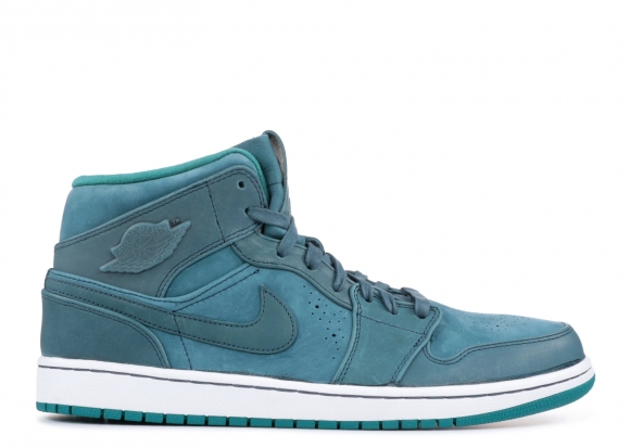 Air Jordan 1 Mid Nouveau Vert Blanc (629151-306)