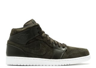 Air Jordan 1 Mid Olive (554724-302)