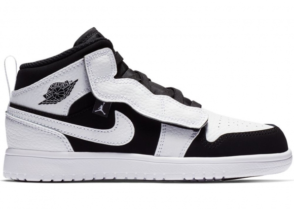 Air Jordan 1 Mid (Ps) Alt Blanc Noir (ar6351-113)