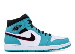 Air Jordan 1 Mid Se Vert Blanc (852542-306)