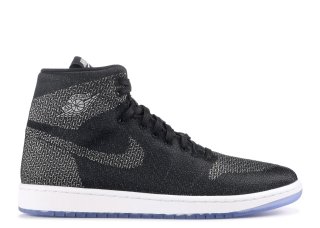 Air Jordan 1 Mtm Noir Argent Blanc (802399-001)