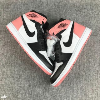 Air Jordan 1 Noir Blanc Rose