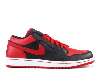 Air Jordan 1 Phat Low Noir Rouge (338145-061)