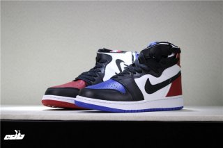 Air Jordan 1 "Rebel Chicago" Blanc Rouge Noir Bleu