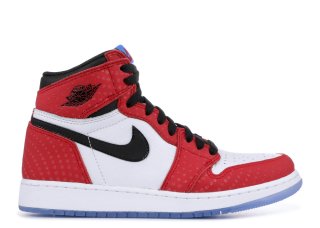 Air Jordan 1 Ret High Og (Gs) "Spiderman" Rouge Blanc (575441-602)