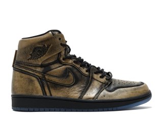 Air Jordan 1 Ret High Og Wings "Wings" Noir Métallique Or (aa2887-035)