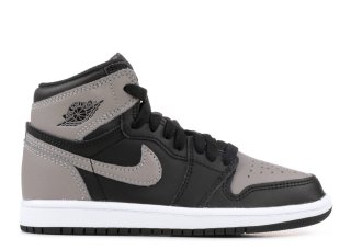 Air Jordan 1 Retro 1 High Og Bp "Shadow" Noir Gris Blanc (aq2664-013)