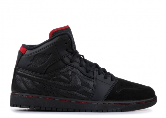 Air Jordan 1 Retro 99 "Last Shot" Noir Rouge (654140-001)