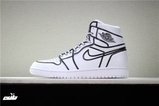 Air Jordan 1 Retro Blanc Noir