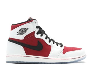 Air Jordan 1 Retro "Carmine" Blanc Noir (555088-123)