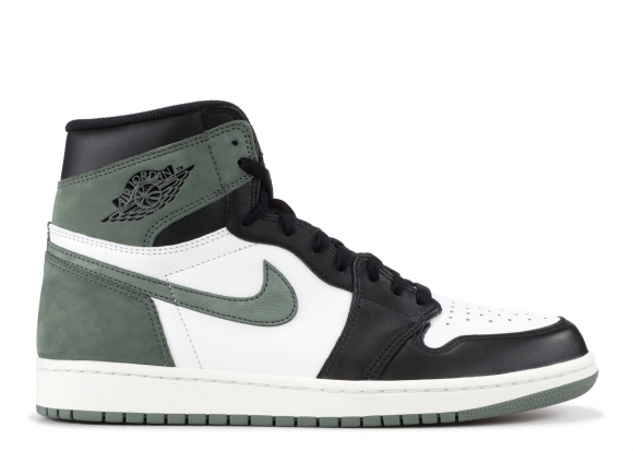 Air Jordan 1 Retro "Clay Green" Vert Noir (555088-135)