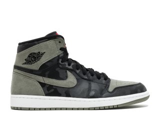 Air Jordan 1 Retro High "3M Shadow Camo" Noir Camo (aa3993-034)