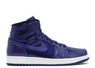 Air Jordan 1 Retro High Bleu Noir Blanc (332550-420a)