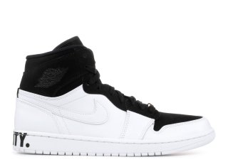 Air Jordan 1 Retro High Equality "Equality" Blanc Noir (aq7474-001)