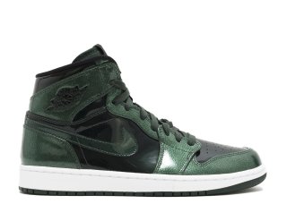 Air Jordan 1 Retro High "Grove Green" Green Black White (332550-300)