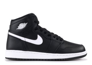 Air Jordan 1 Retro High (Gs) "Ying Yang" Noir Blanc (575441-011)