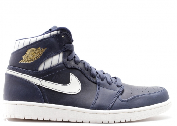 Air Jordan 1 Retro High Jeter "Jeter" Marine Or (715854-402)