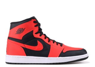 Air Jordan 1 Retro High Noir Orange (344613-061)