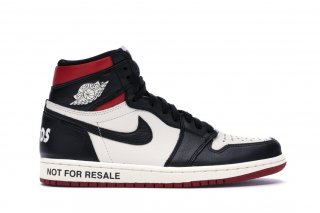 Air Jordan 1 Retro High "Not For Resale" Blanc Noir Rouge (861428-106)