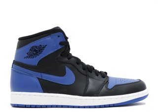 Air Jordan 1 Retro High Og "2013 Release" Noir Bleu (555088-085)