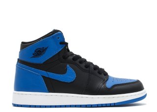 Air Jordan 1 Retro High Og Bg (Gs) "2017 Release" Bleu Noir (575441-007)