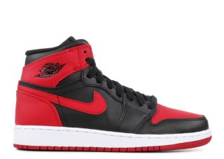 Air Jordan 1 Retro High Og Bg (Gs) "Bred" Noir Rouge (575441-023)