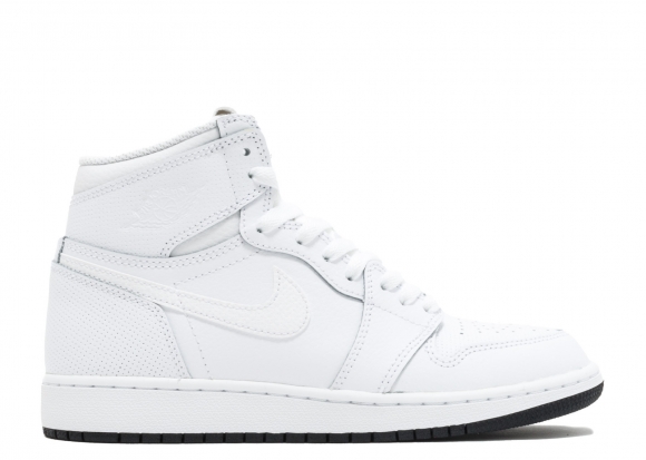 Air Jordan 1 Retro High Og Bg (Gs) "Perforated" Blanc (575441-100)