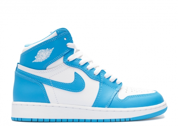 Air Jordan 1 Retro High Og Bg (Gs) "Unc" Blanc Bleu (575441-117)