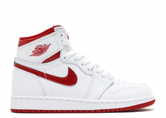 Air Jordan 1 Retro High Og Bg (Gs) "Varsity Red 2017 Release" Blanc Rouge (575441-103)